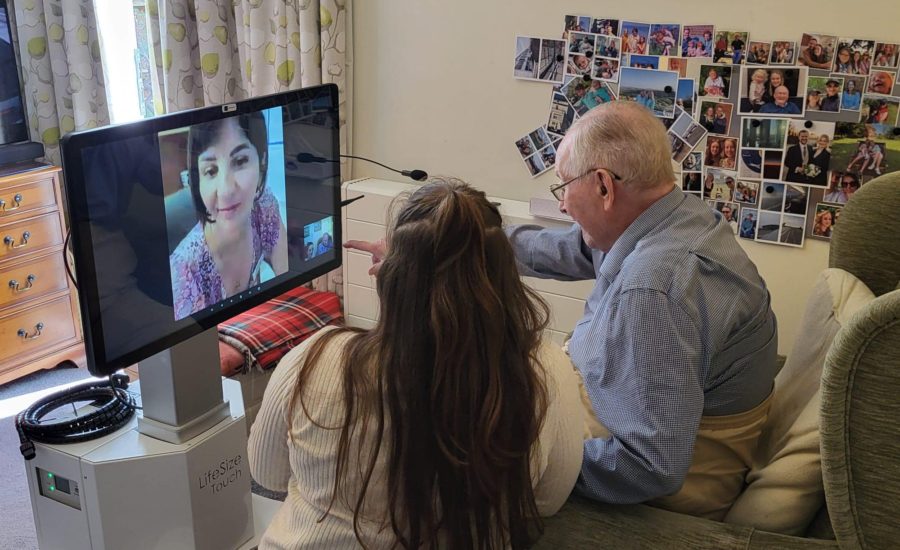 Brand New Interactive Screens - Austenwood Nursing Home